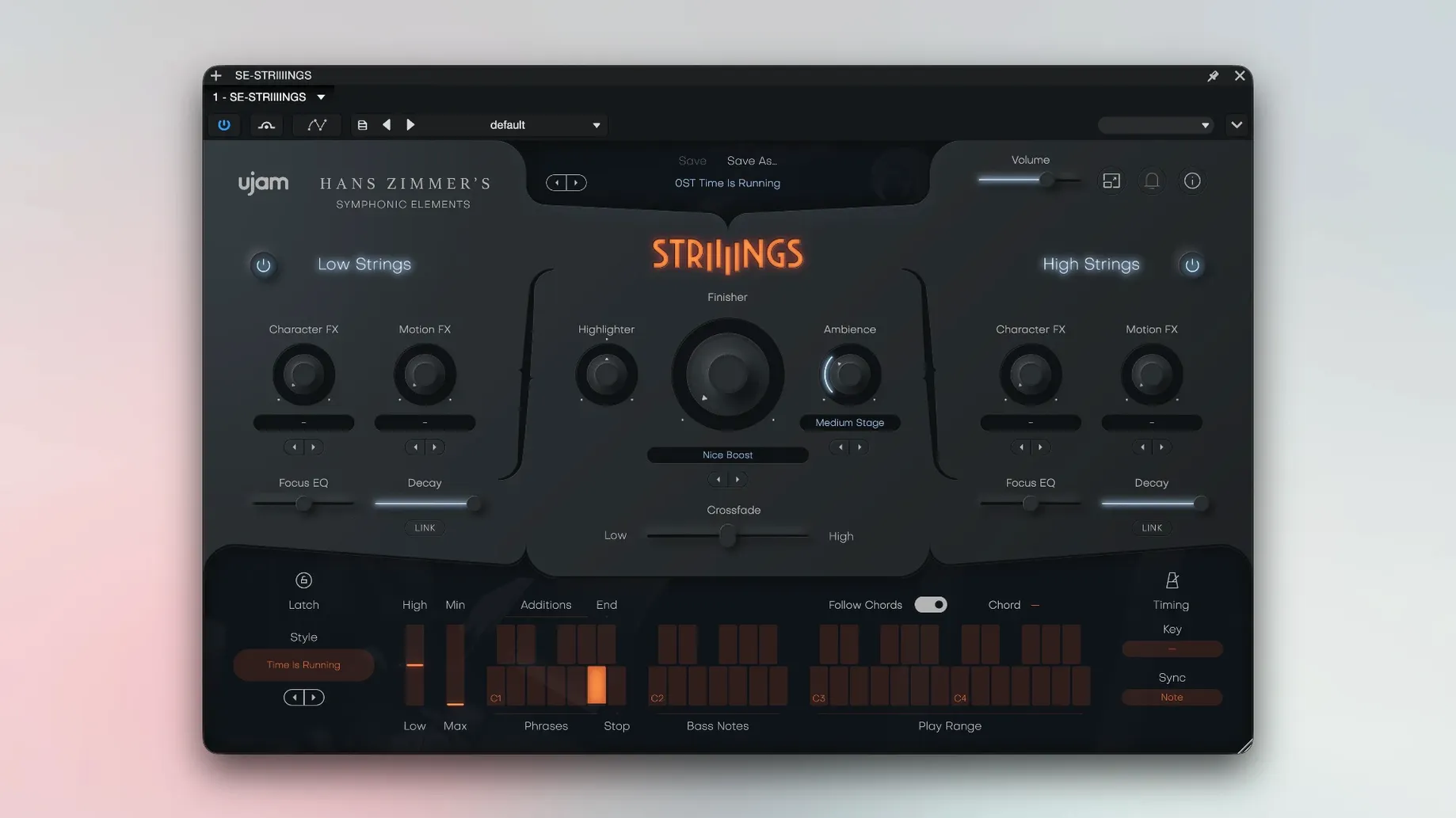 UJAM Symphonic Elements STRIIIINGS capture 1 of 1 ujam symphonic elements chooir mac — opening view