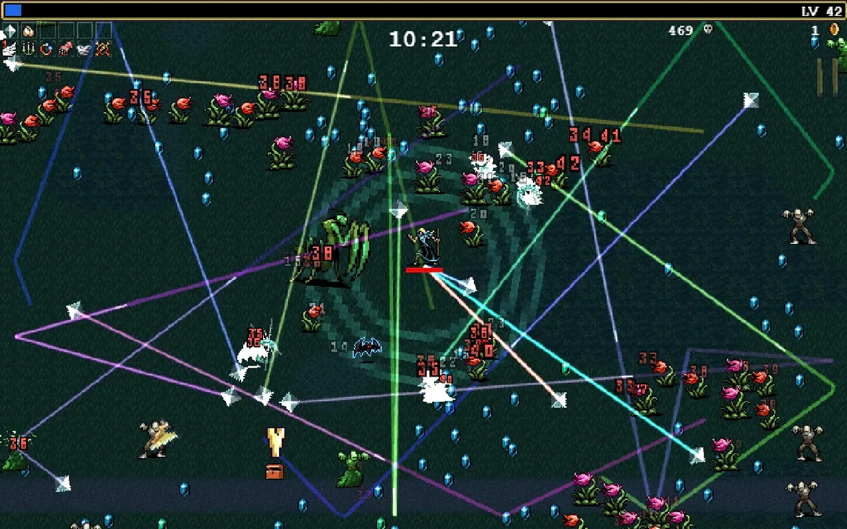 vampire survivors mac torrent — opening view