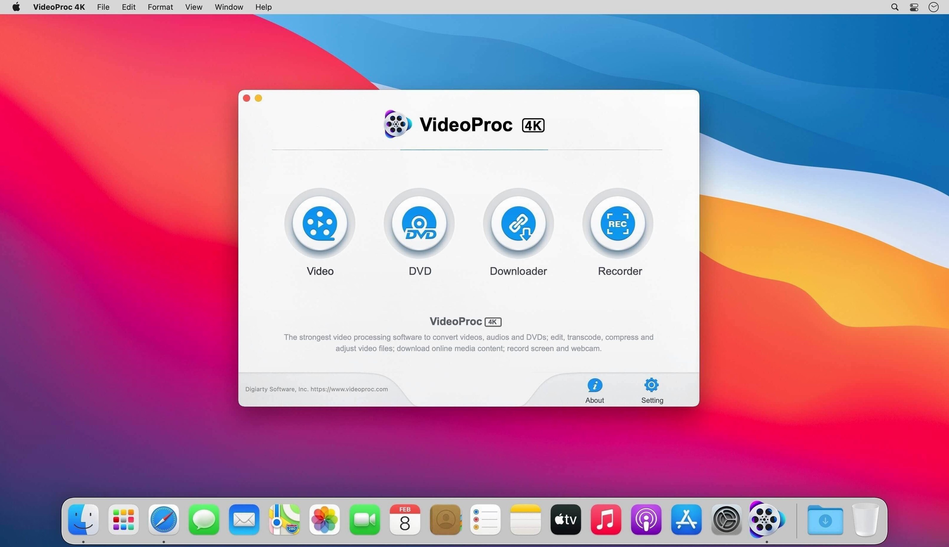 VideoProc Converter: screenshot 1 of 3 videoproc converter mac — screenshot
