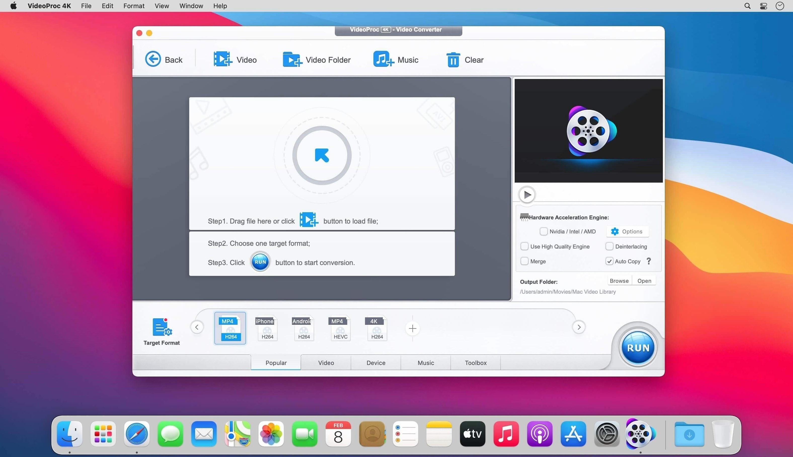 VideoProc Converter: screenshot 2 of 3 VideoProc Converter screenshot 2