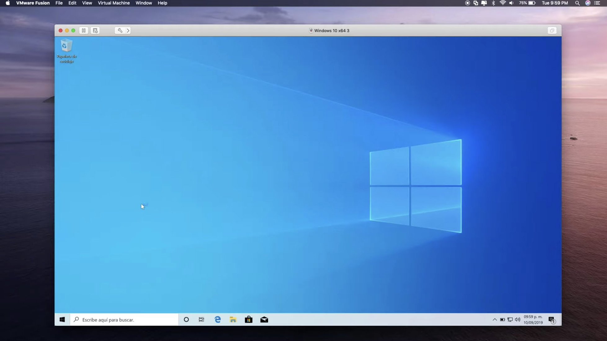 VMware Fusion Pro preview 2