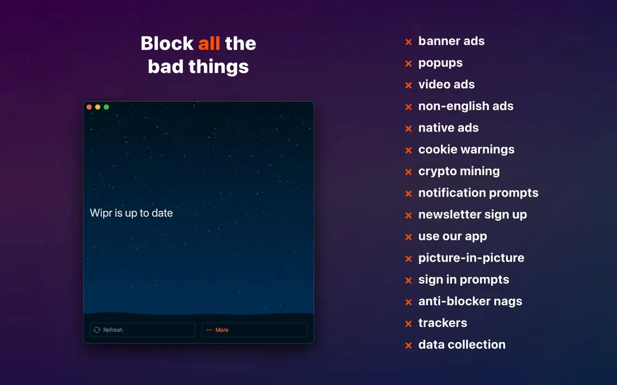 wipr 2 macos — screenshot
