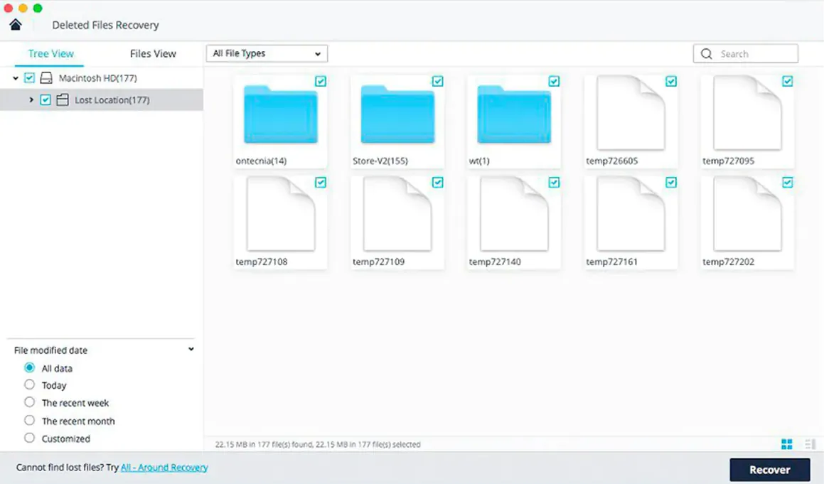Wondershare Recoverit: screenshot 2 of 4 Wondershare Recoverit screenshot 2