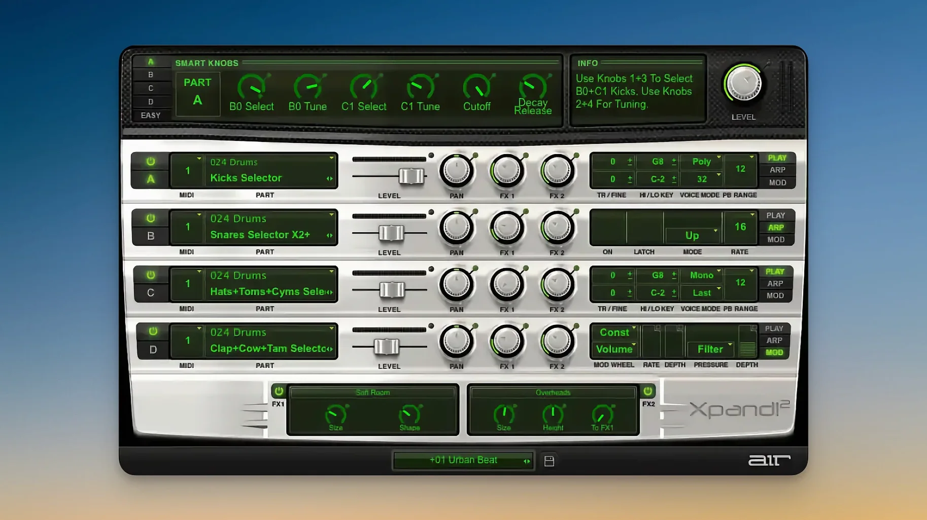 xpand 2 mac torrent — opening view