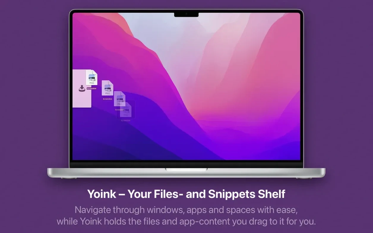 yoink macos free — screenshot